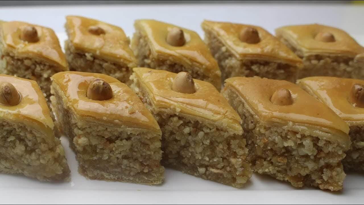 Baklawa aux amandes